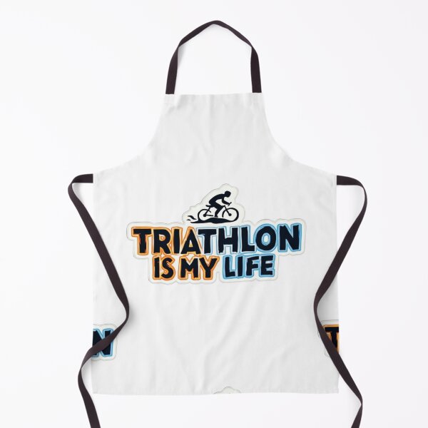 Artikelvorschau, Triathlon ist mein Leben – Mutiges Ausdauersport-Design entworfen und verkauft von Triathlongram.