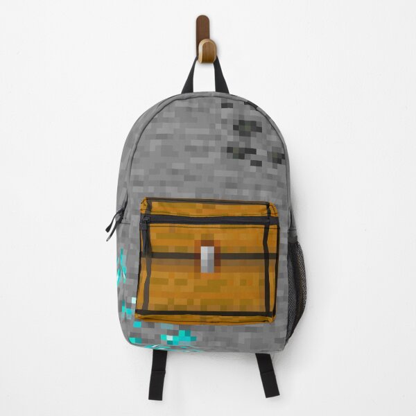 Item preview, Mine Craft Backpack Cave designed and sold by RetroMarty.