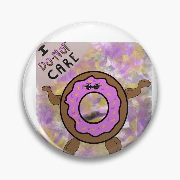 Item preview, I DO-NOT CARE Cool Donut  designed and sold by ZoetheAdams.