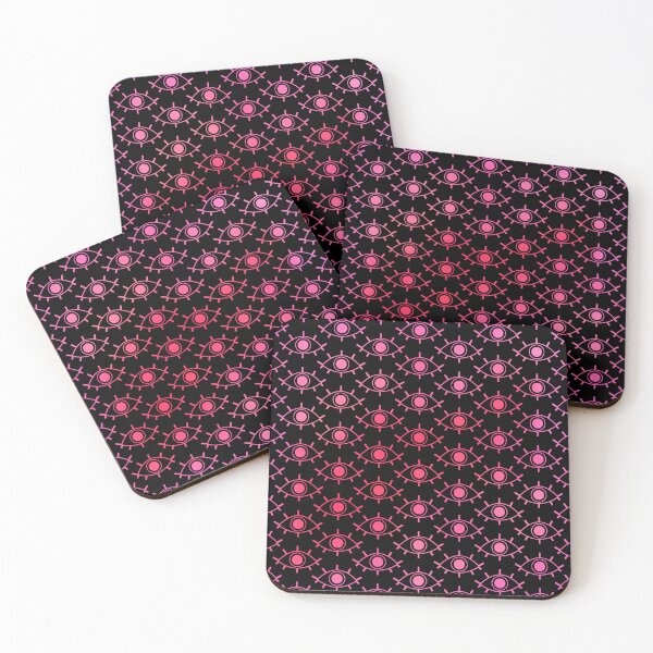 Item preview, Mystic Pink Eye Pattern – Bold & Celestial Design designed and sold by The Nuni - Nuniverse.