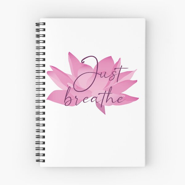 Item preview, Just Breathe Pink designed and sold by RavnbakkeArt.
