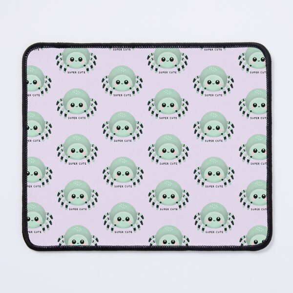 Item preview, Kawaii mint spider designed and sold by FatBirdie.
