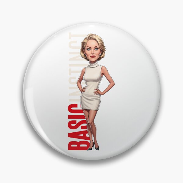 Item preview, Funny caricature of Sharon Stone's basic instinct designed and sold by vectorlove.