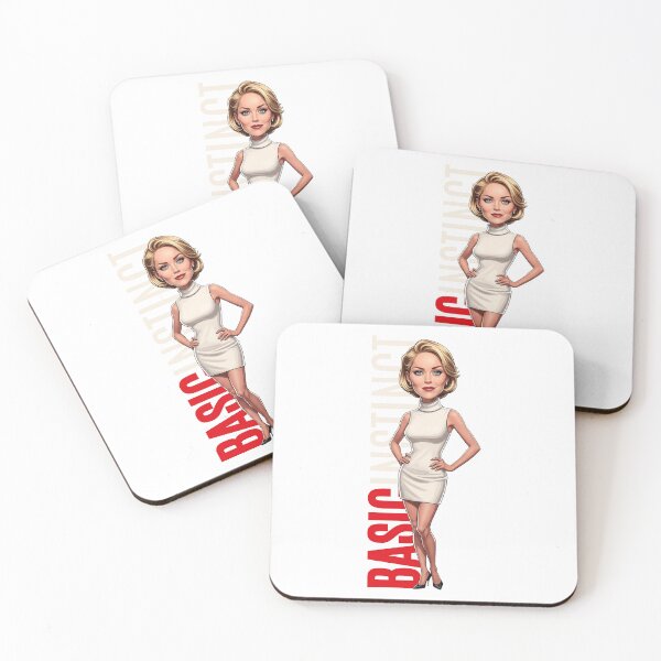 Item preview, Funny caricature of Sharon Stone's basic instinct designed and sold by vectorlove.