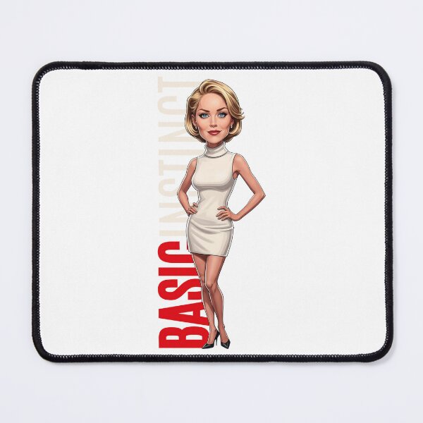 Item preview, Funny caricature of Sharon Stone's basic instinct designed and sold by vectorlove.