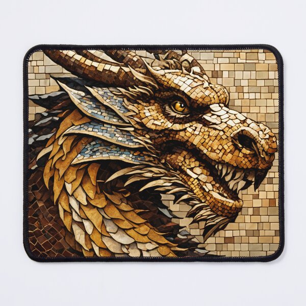Item preview, Mosaic Dragon designed and sold by ChanceTwoArt.
