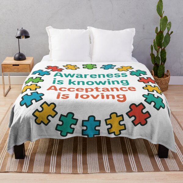 Item preview, Awareness and Acceptance Puzzle Circle Design designed and sold by paververisgroup.