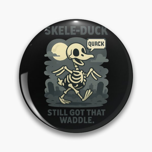 Artikelvorschau, Skele-Duck – Lustige Skelett-Ente Halloween-Kunst entworfen und verkauft von TeeTimeTreasure.