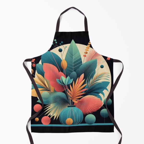 Item preview, colorful modern art botanical desighn designed and sold by Dogandesighn.
