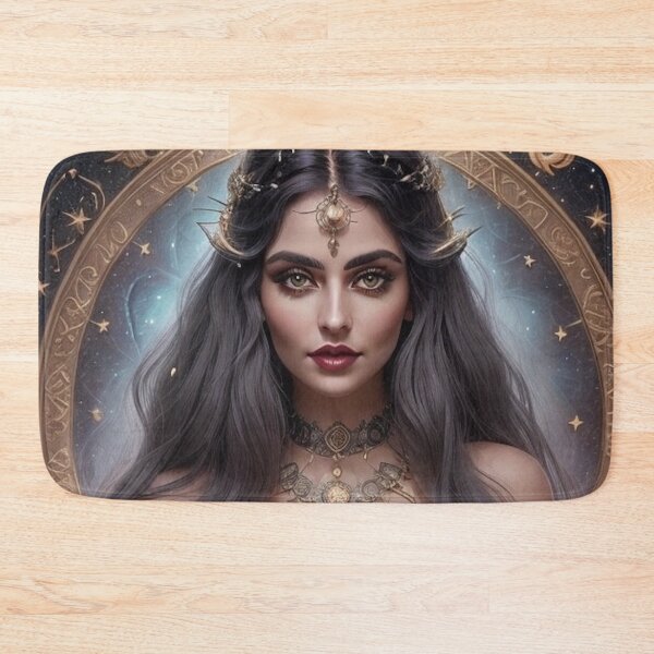 Item preview, Celestial Pisces Warrior – Divine Feminine Fantasy Art designed and sold by MissSaylor.