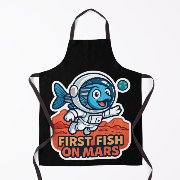 Item preview, Zebrafish - First fish on Mars designed and sold by DamioPolArt.