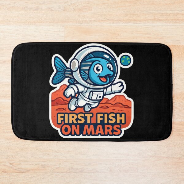Item preview, Zebrafish - First fish on Mars designed and sold by DamioPolArt.