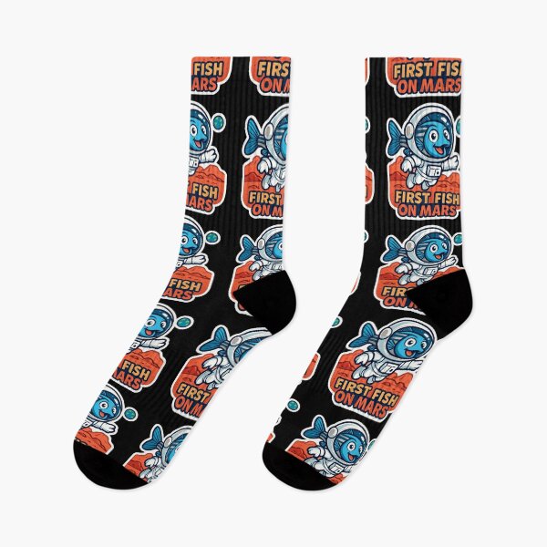 Item preview, Zebrafish - First fish on Mars designed and sold by DamioPolArt.