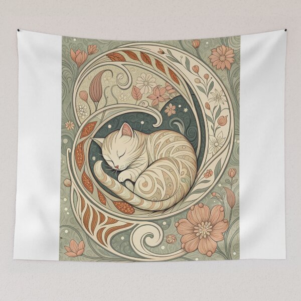 Item preview, Sleeping Cat #1 designed and sold by Mark and Heather.