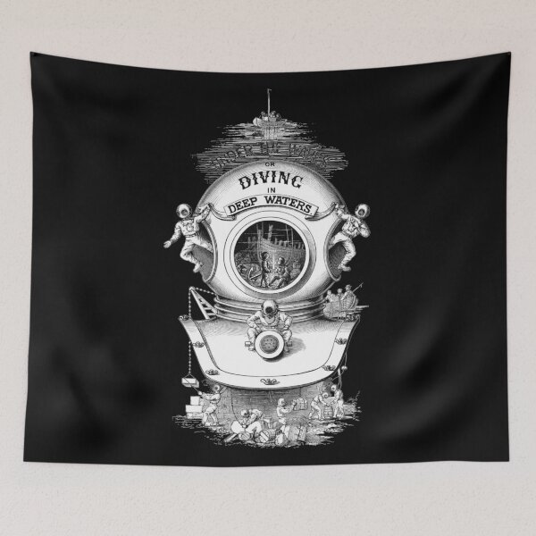 Item preview, DIving In Deep Waters designed and sold by Hoorahville.