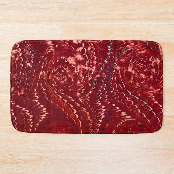 Item preview, Vintage Marbled Decorative Paper: Traditional Bookbinding Endpaper Design designed and sold by PinUpPizzazz.