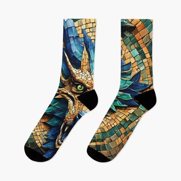 Item preview, Mosaic Dragon designed and sold by ChanceTwoArt.