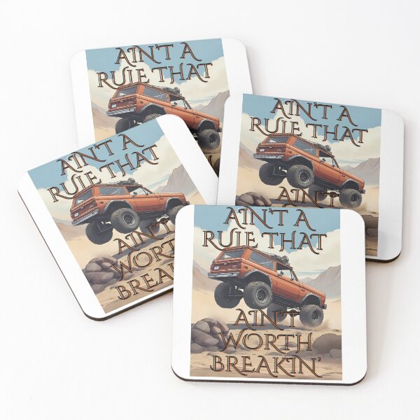 Item preview, Ain't A Rule That Ain't Worth Breakin' designed and sold by Craftonmegan.