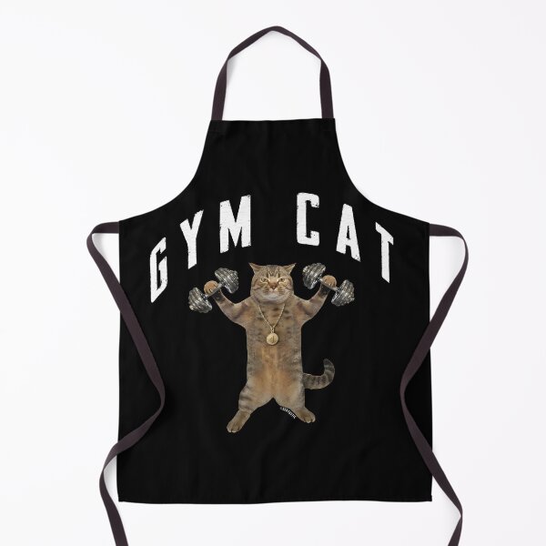 Item preview, Gym Cat designed and sold by SERTASTIC3D.