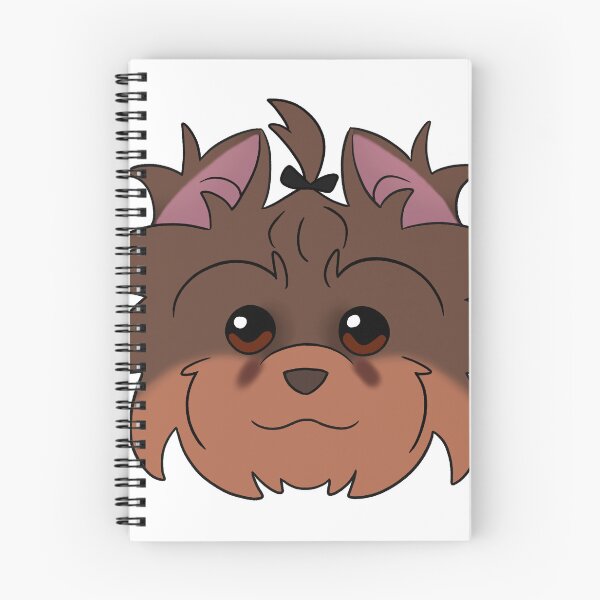 Item preview, Dark Brown Yorkie Brown Snout Tear Stains designed and sold by OliRoseArt.