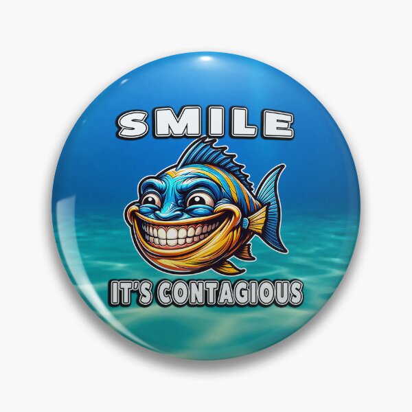 Item preview, Smile, It's Contagious designed and sold by Nomadic Spirit Studios.