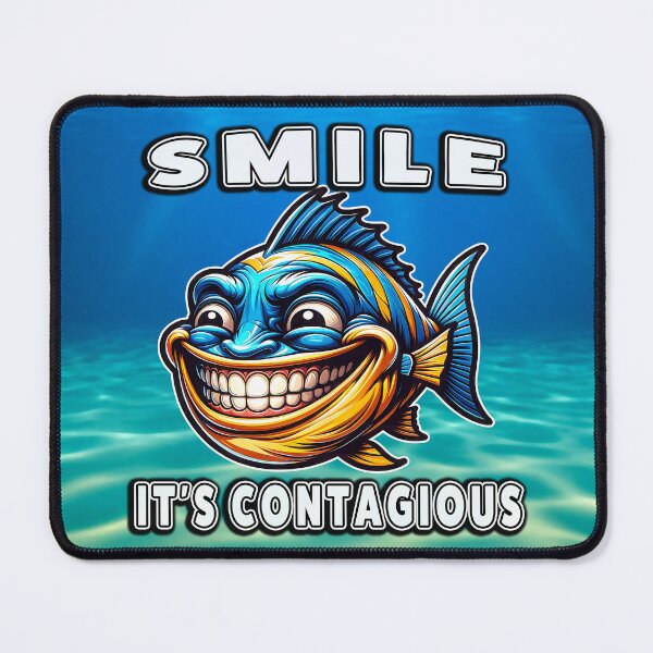 Item preview, Smile, It's Contagious designed and sold by Nomadic Spirit Studios.