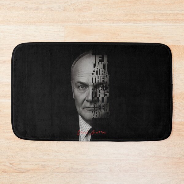 Item preview, Creed Bratton Quote – The Office Black and White Portrait designed and sold by Enea Kelo.