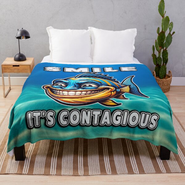 Item preview, Smile, It's Contagious designed and sold by Nomadic Spirit Studios.