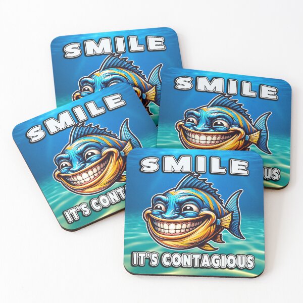 Item preview, Smile, It's Contagious designed and sold by Nomadic Spirit Studios.