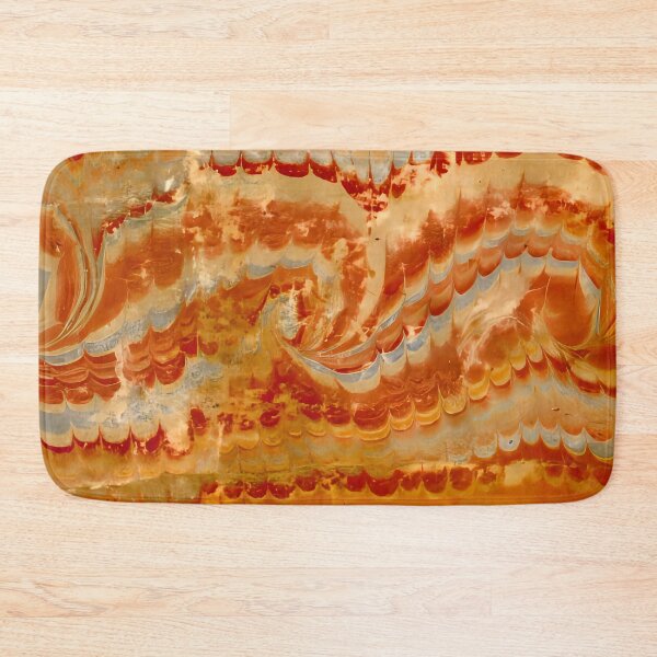 Item preview, Vintage Marbled Decorative Paper: Traditional Bookbinding Endpaper Design designed and sold by PinUpPizzazz.