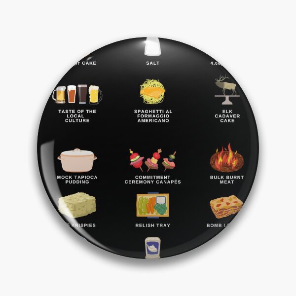 Item preview, Iconic Brown Meals | Polygamy Reality Show Parody Kitchen Art designed and sold by Parasocialite.
