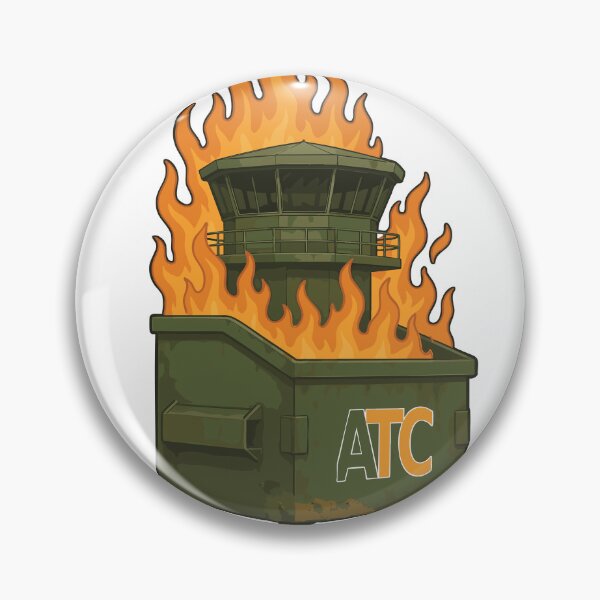 Artikelvorschau, ATC-Müllcontainerbrand – Ausgabe des Flugsicherungsturms entworfen und verkauft von ATC HERO.