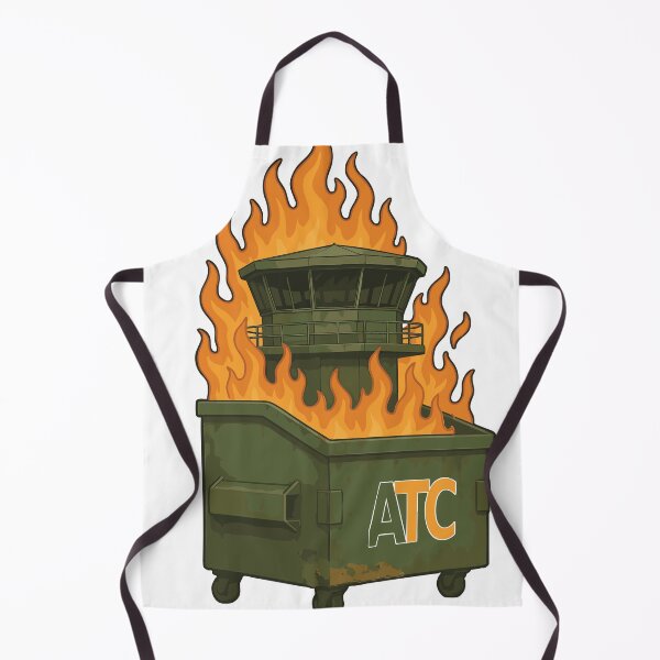 Item preview, ATC Dumpster Fire – Air Traffic Control Tower Edition designed and sold by ATC HERO.