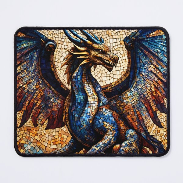 Item preview, Mosaic Dragon designed and sold by ChanceTwoArt.