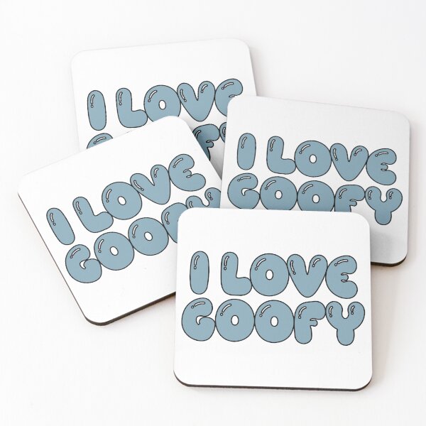 Item preview, i love goofy (blue gray) designed and sold by Aesthetic Crew.
