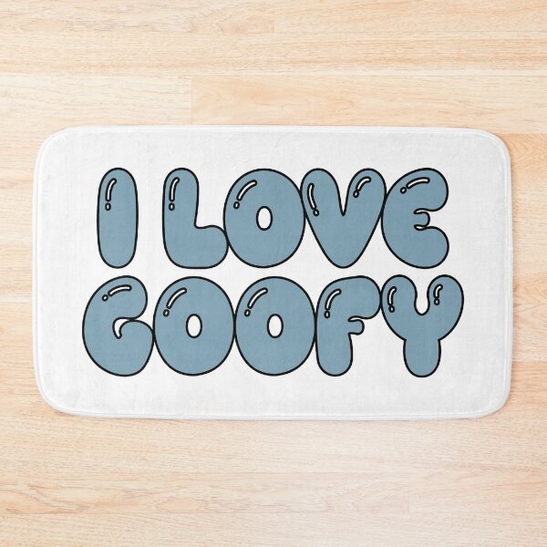 Item preview, i love goofy (blue gray) designed and sold by Aesthetic Crew.