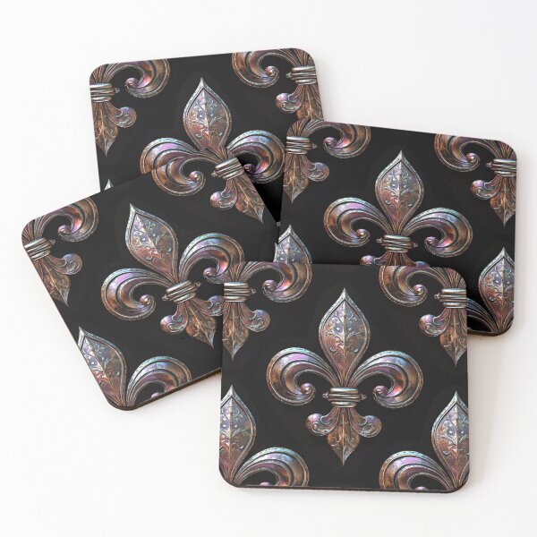 Item preview, Fleur de lis: NOLA Fleur Tile Pattern 1 designed and sold by muskitt.
