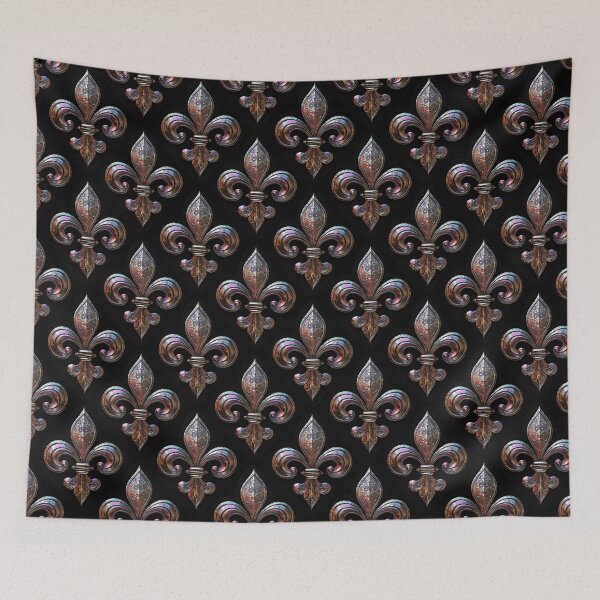 Item preview, Fleur de lis: NOLA Fleur Tile Pattern 1 designed and sold by muskitt.