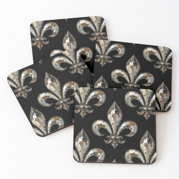 Item preview, Fleur de lis: NOLA Fleur Tile Pattern 2 designed and sold by muskitt.