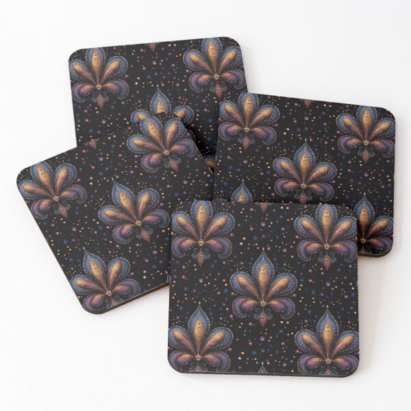 Item preview, Fleur de lis: NOLA Fleur Tile Pattern 3 designed and sold by muskitt.