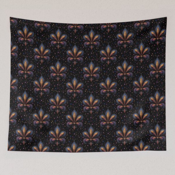 Item preview, Fleur de lis: NOLA Fleur Tile Pattern 3 designed and sold by muskitt.