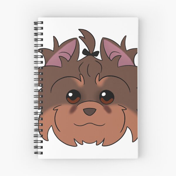 Item preview, Dark Brown Yorkie Brown Snout Brows Tear Stains designed and sold by OliRoseArt.