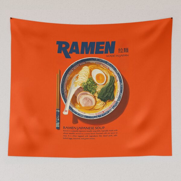 Item preview, Ramen Japanese Soup  designed and sold by StudioRedKoala.