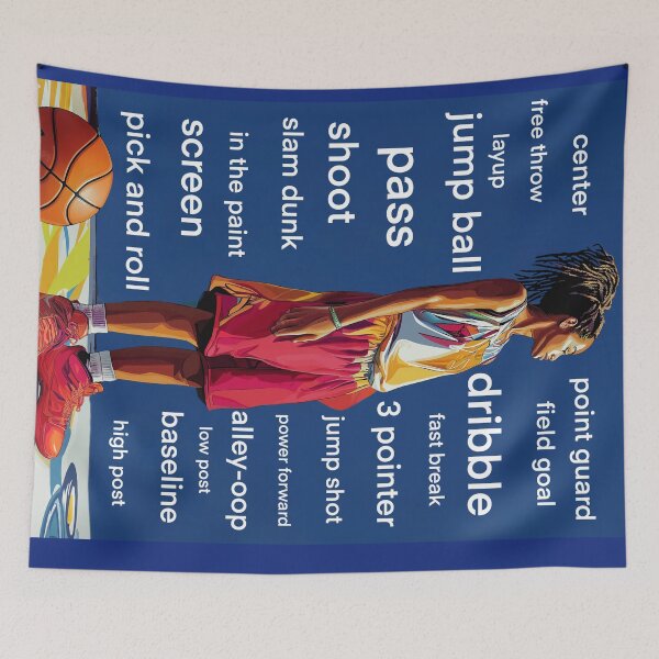 Item preview, The terms of basketball  designed and sold by randynash.