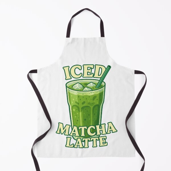 Item preview, Iced Matcha Latte - Refreshing Green Tea Drink designed and sold by Nuvijo.