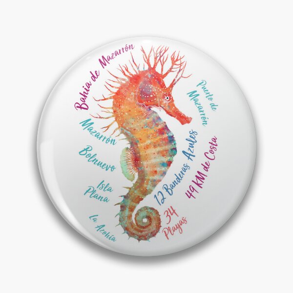 Item preview, Sea Horse Mazarron designed and sold by mzrn-souvenirs.