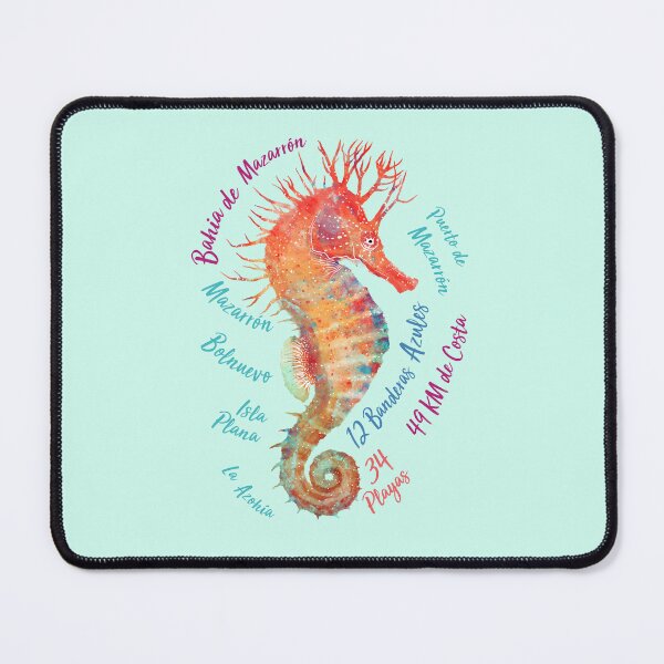 Item preview, Sea Horse Mazarron designed and sold by mzrn-souvenirs.