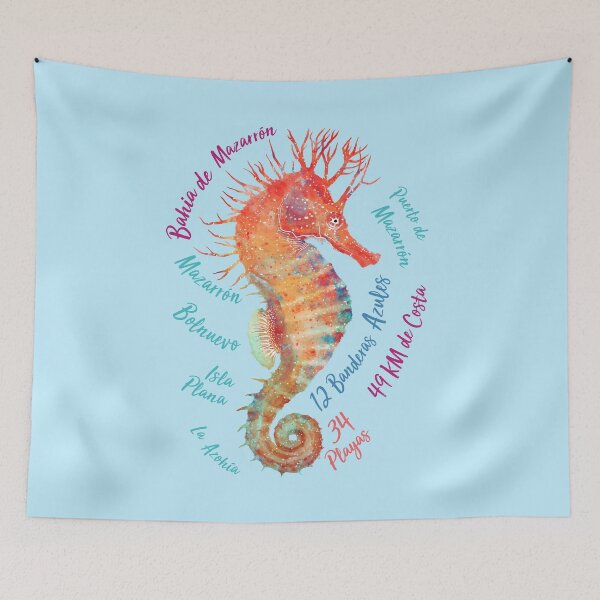 Item preview, Sea Horse Mazarron designed and sold by mzrn-souvenirs.