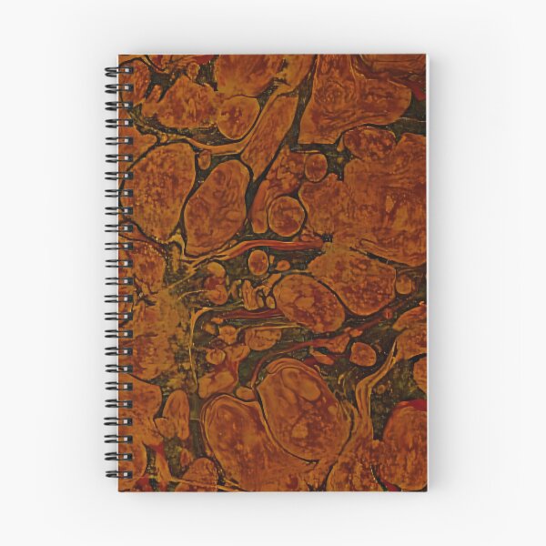Item preview, Vintage Marbled Decorative Paper: Traditional Bookbinding Endpaper Design designed and sold by PinUpPizzazz.