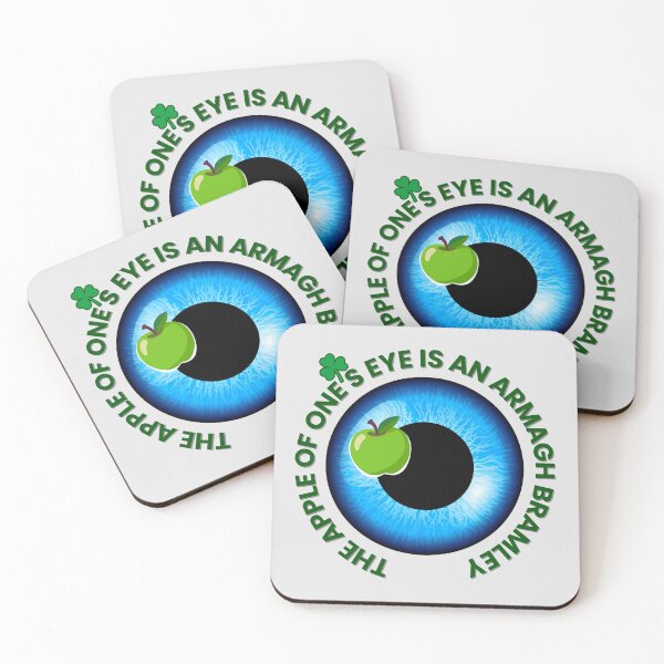 Item preview, The Apple of One's Eye is an Armagh Bramley Apple. designed and sold by MPC-Mince-Pies.